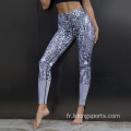 Fitness exécutant des pantalons de yoga filles poussant hautes pantalons de yoga collants Sport femme pantalon de yoga jambing